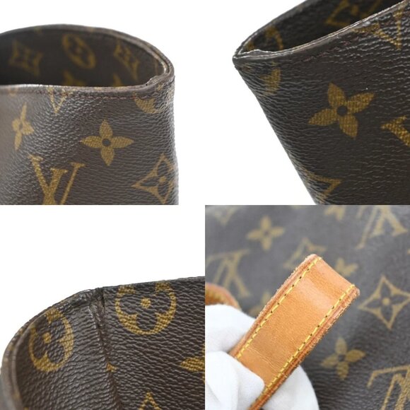 LOUIS VUITTON Sac Shopping Shoulder Tote Bag Monogram Leather BN - Picture 7 of 16